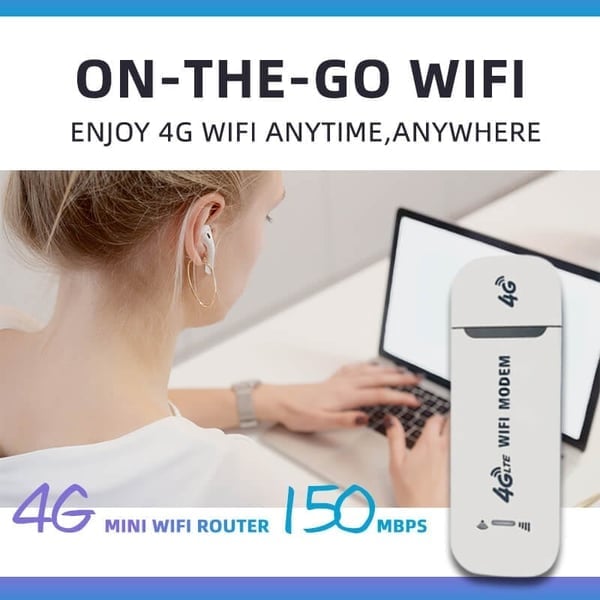 Mobiler LTE WLAN-Router mit SIM-Karten-Slot – USB WiFi-Hotspot für unterwegs & Auto 📶🚗