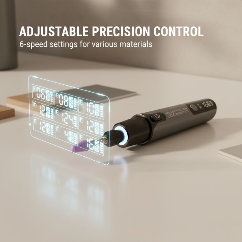 🪛 Tragbare Elektrische Polier- & Schleifset – 6 Geschwindigkeiten, 16.000 U/min & sicheres Arbeiten!