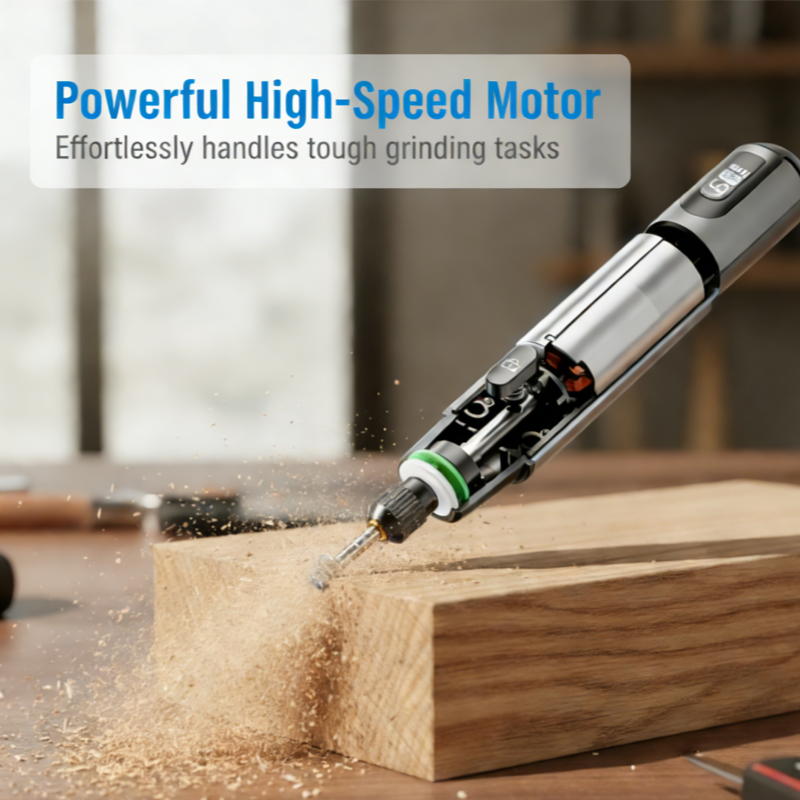 🪛 Tragbare Elektrische Polier- & Schleifset – 6 Geschwindigkeiten, 16.000 U/min & sicheres Arbeiten!