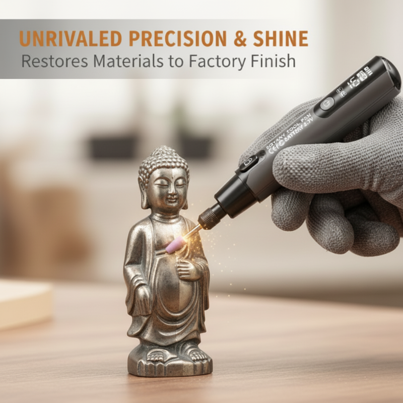 🪛 Tragbare Elektrische Polier- & Schleifset – 6 Geschwindigkeiten, 16.000 U/min & sicheres Arbeiten!