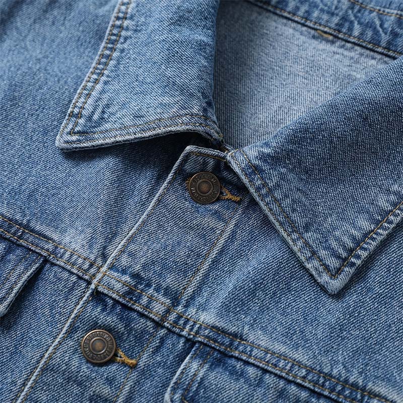 🧥 65% RABATT! 👖 Lange Jeansjacke – Zugeknöpft für Eleganz, Aufgeknöpft für Flair & Perfekt für Frühling & Herbst 💙
