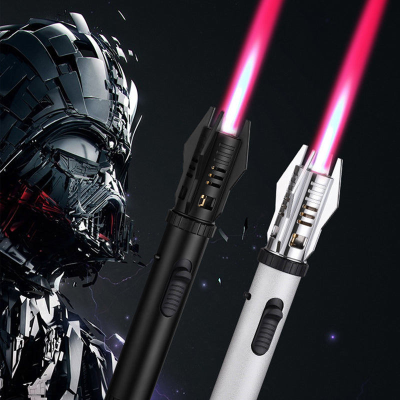 [Kreatives Geschenk] Große, winddichte Multifunktions-Schweißtaschenlampe Feuerzeug