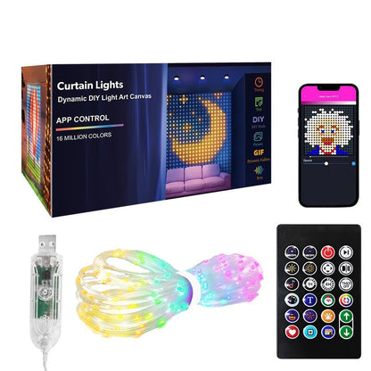 Wasserdichte LED-Vorhang-Lichter