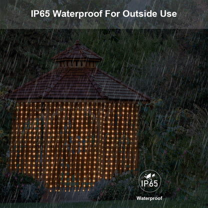 Wasserdichte LED-Vorhang-Lichter