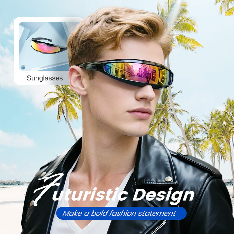 🕶️ Schutz-Sonnenbrille – Leicht und futuristisch