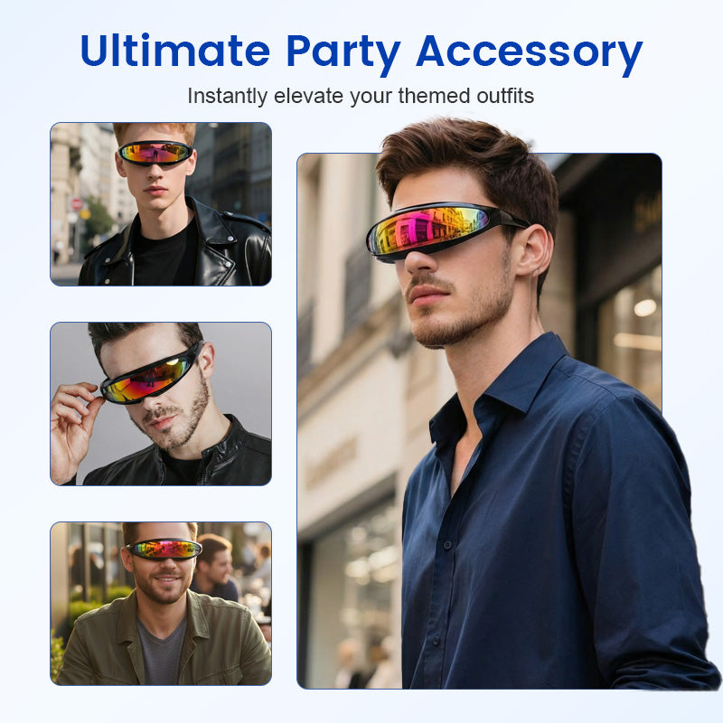 🕶️ Schutz-Sonnenbrille – Leicht und futuristisch