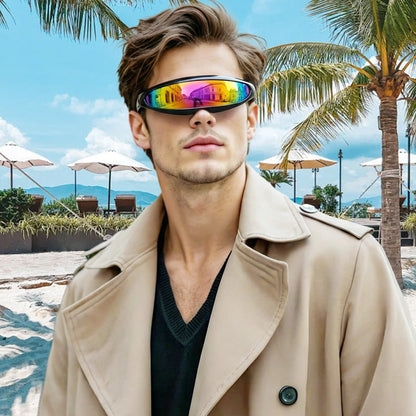 🕶️ Schutz-Sonnenbrille – Leicht und futuristisch