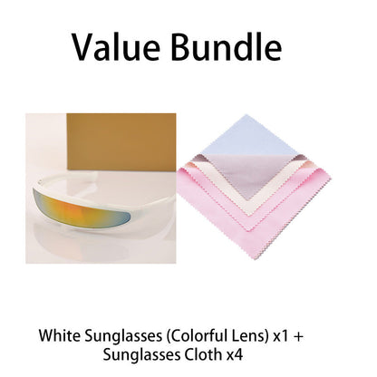 🕶️ Schutz-Sonnenbrille – Leicht und futuristisch