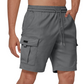 👖🔥Herren Casual Cargo-Shorts mit elastischem Bund