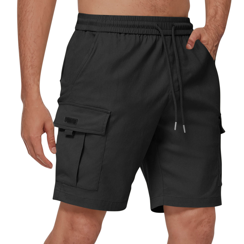 👖🔥Herren Casual Cargo-Shorts mit elastischem Bund