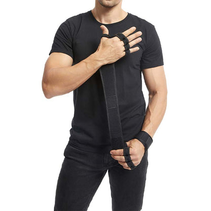 Super Grip Krafttrainingshandschuhe mit Handgelenkbandagen