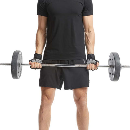 Super Grip Krafttrainingshandschuhe mit Handgelenkbandagen