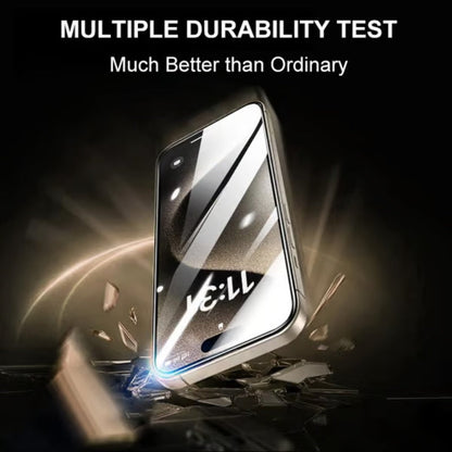 🔥HD/Anti-Peeping Stoßfestes, staubdichtes und Anti-Fingerabdruck-Displayschutzset
