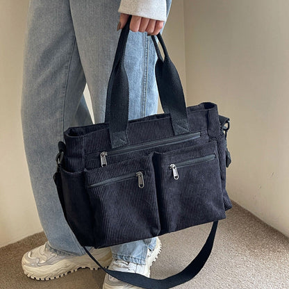 🤎 Elegante Schultertasche im Vintage-Stil – Uni, Praktisch & Stilvoll für den Alltag