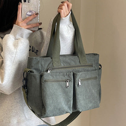 🤎 Elegante Schultertasche im Vintage-Stil – Uni, Praktisch & Stilvoll für den Alltag