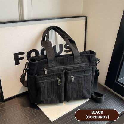 🤎 Elegante Schultertasche im Vintage-Stil – Uni, Praktisch & Stilvoll für den Alltag