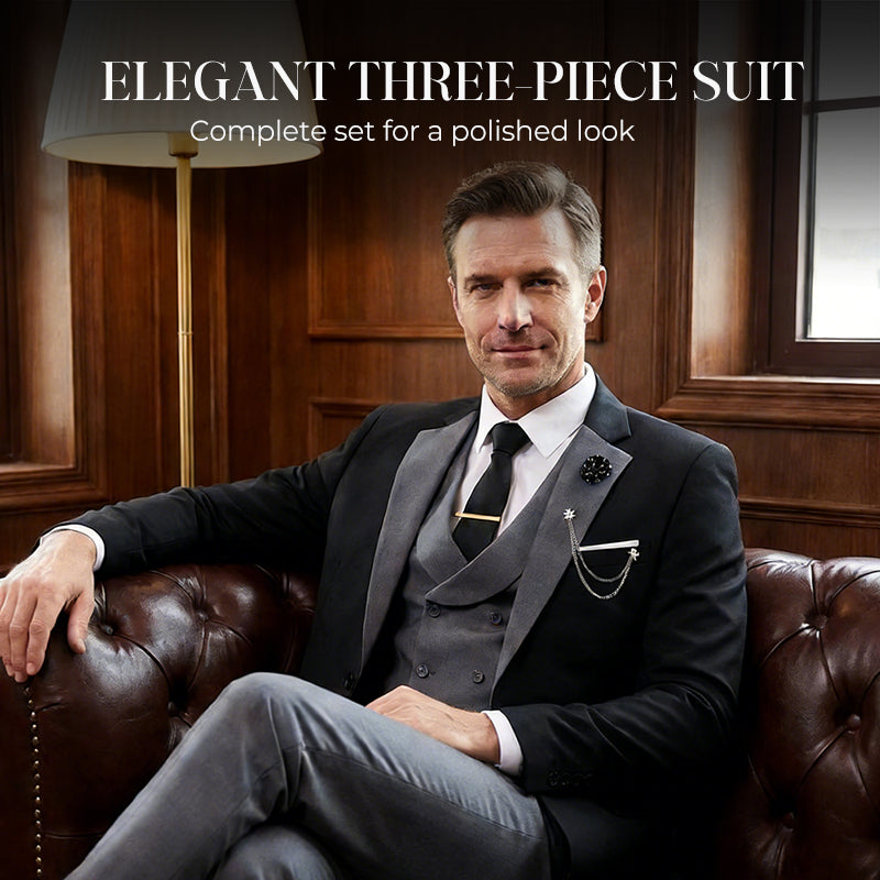 🤵 Moderner Hochzeitsanzug im Kontrast-Design