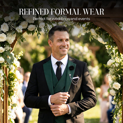 🤵 Moderner Hochzeitsanzug im Kontrast-Design