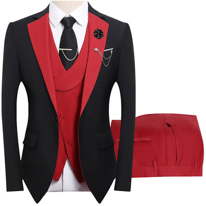 🤵 Moderner Hochzeitsanzug im Kontrast-Design