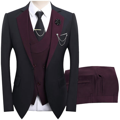 🤵 Moderner Hochzeitsanzug im Kontrast-Design