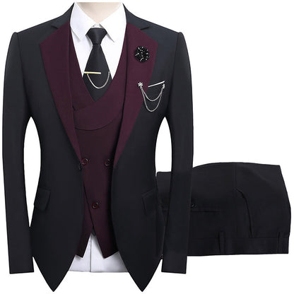 🤵 Moderner Hochzeitsanzug im Kontrast-Design