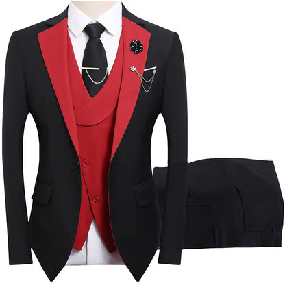 🤵 Moderner Hochzeitsanzug im Kontrast-Design