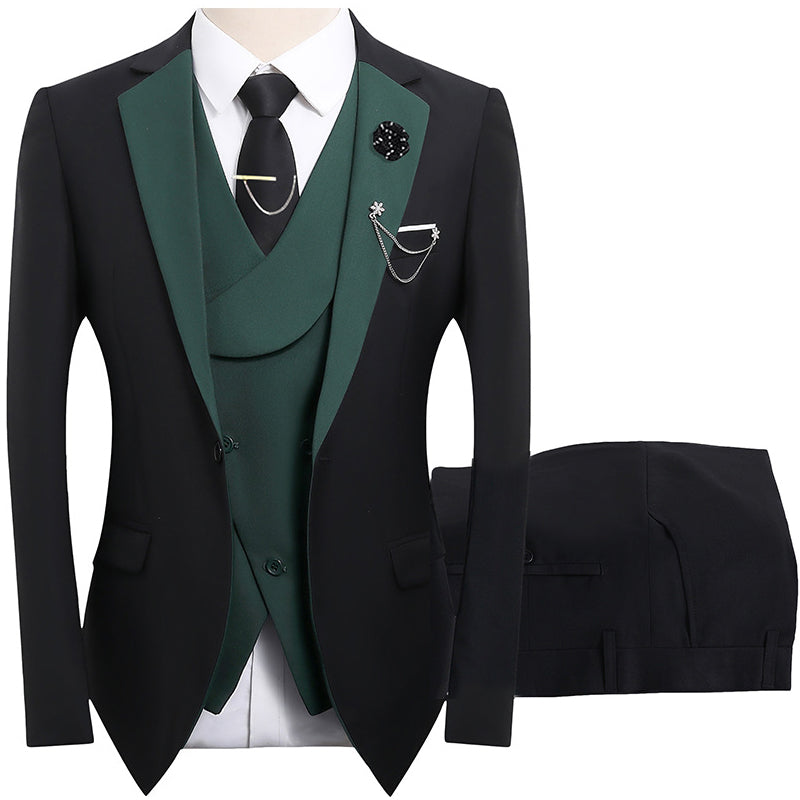 🤵 Moderner Hochzeitsanzug im Kontrast-Design