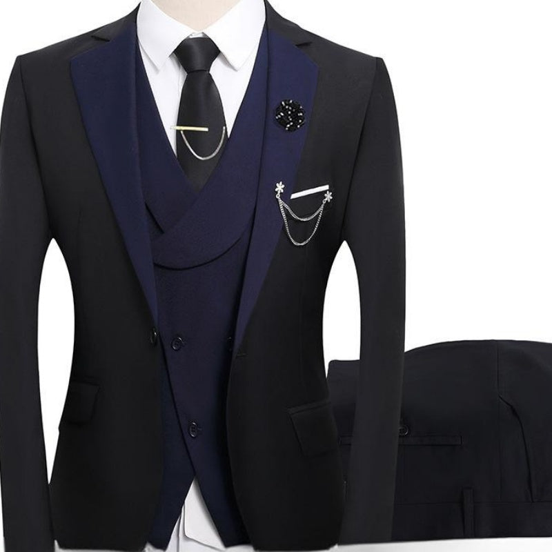 🤵 Moderner Hochzeitsanzug im Kontrast-Design