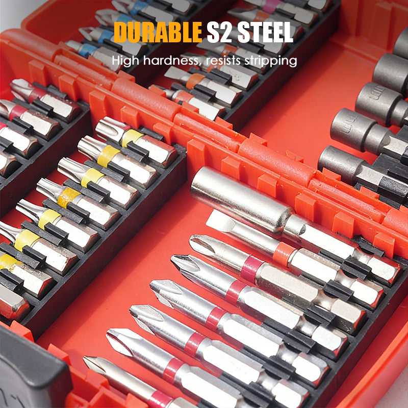🔧 50% RABATT! 🛠️ 83-tlg. Schraubendreher-Bit-Set – S2-Stahl & maximale Haltbarkeit ✨