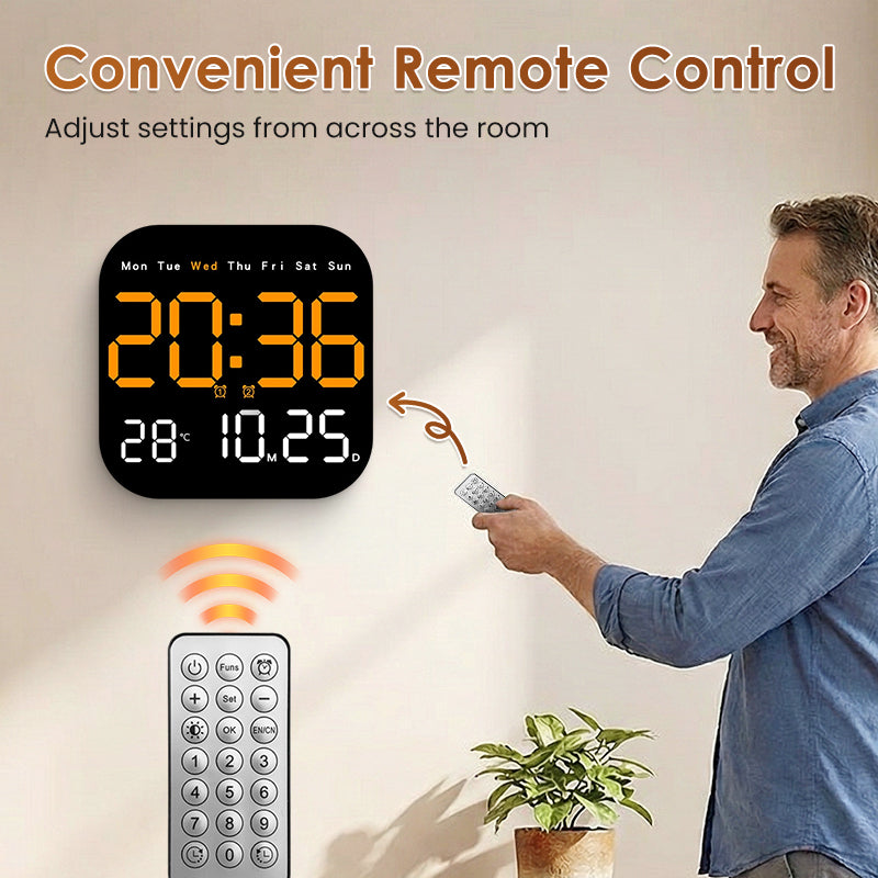 Multifunktionaler Digitalwecker für Zuhause und Büro