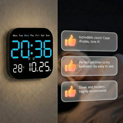Multifunktionaler Digitalwecker für Zuhause und Büro