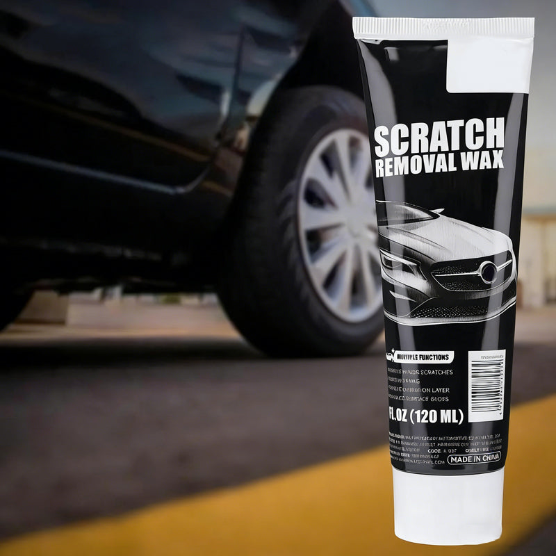 💎 KAUFE 2, ERHALTE 1 GRATIS! 💎 Universeller Auto-Kratzerentferner-Wachs – Entfernt Kratzer, Flecken & Oxidation, Restauriert auch Scheinwerfer! 🚗✨