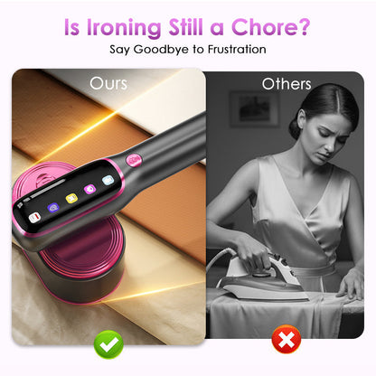 🚀 Neu 2026 – Jetzt verfügbar! Intelligentes faltbares Dampfbügeleisen mit Digitalanzeige