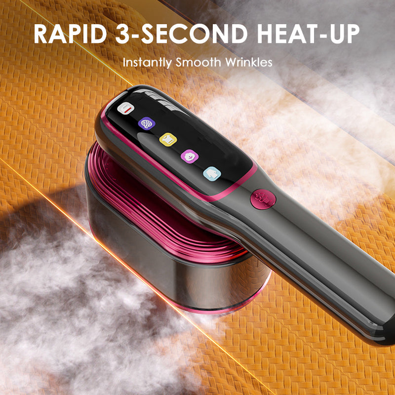 🚀 Neu 2026 – Jetzt verfügbar! Intelligentes faltbares Dampfbügeleisen mit Digitalanzeige