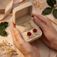 🌹 50% RABATT! ✨ Elegante Ohrringe mit Roten Rosen – Romantisches Design, Hochwertige Verarbeitung & Perfektes Geschenk 💝