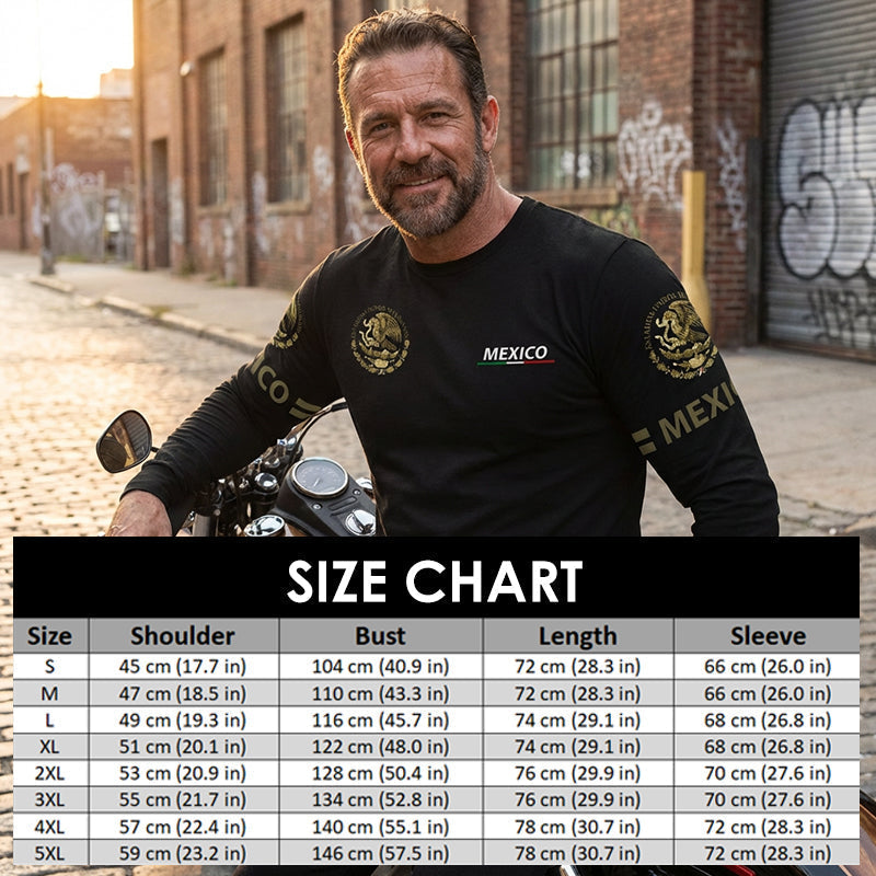 Herren-Langarmshirt mit Rundhalsausschnitt