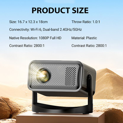 Full HD Smart Auto-Focus-Projektor