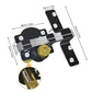 🔒🗝️ 50/70 mm Weitwurf-Torschloss mit 5 Schlüsseln – Robuste Konstruktion, Inklusive 5 Schlüssel & Universelle Passform 🚪 Kostenloser Versand