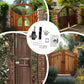 🔒🗝️ 50/70 mm Weitwurf-Torschloss mit 5 Schlüsseln – Robuste Konstruktion, Inklusive 5 Schlüssel & Universelle Passform 🚪 Kostenloser Versand