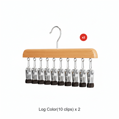 360° drehbarer Multi-Haken-Kleiderschrank-Organizer