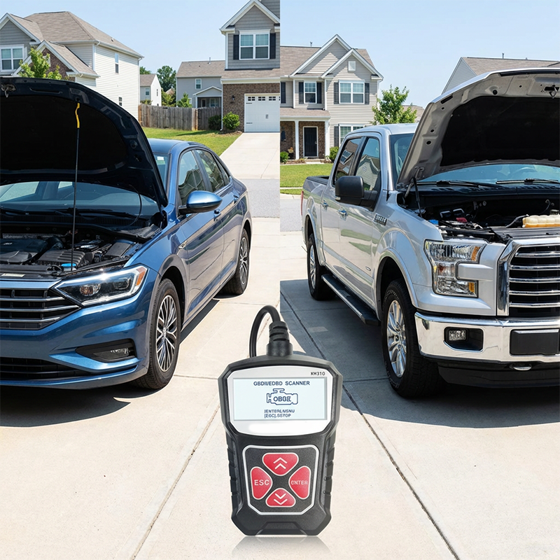 🚗 📟 OBD2 Fahrzeug-Diagnosegerät zur Fehlerauslesung – Umfassende Diagnose, Für alle Fahrzeuge & Benutzerfreundlich 🔧