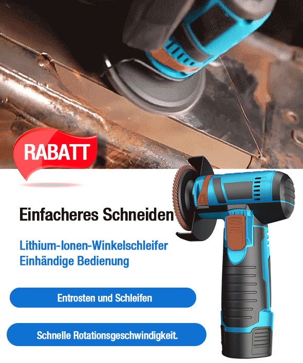 💎 Mini-Winkelschleifer ohne Bürsten – Leistungsstark, Kompakt & Ideal für Präzisionsarbeiten im Heimwerker- und Profibereich 🔧🔥