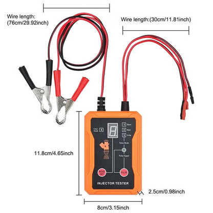 Professionelles 4-Modus-Werkzeug zum Testen und Reinigen von Einspritzdüsen