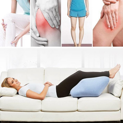 🦵 🛏️ Aufblasbares Beinkissen fürs Bett – Zur Vorbeugung von Krampfadern – Höhenverstellbar, Verbessert die Durchblutung & Orthopädisch 💆‍♀️