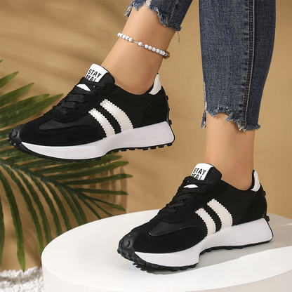 Damen-Freizeitschuhe, rutschfest, klobige Sneakers