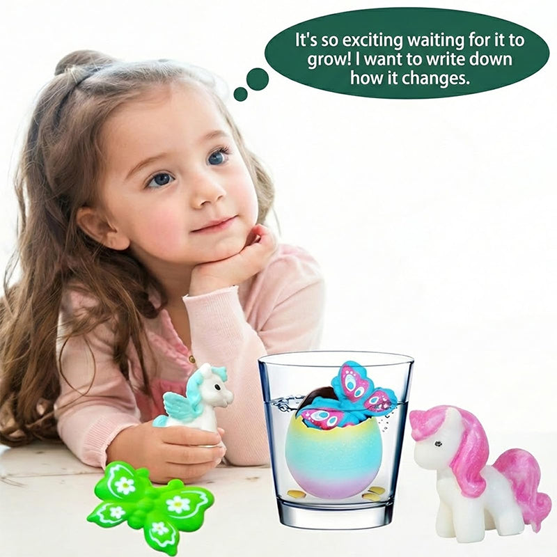 🌈 6er-Set Magisches Schlüpfei-Spielzeug