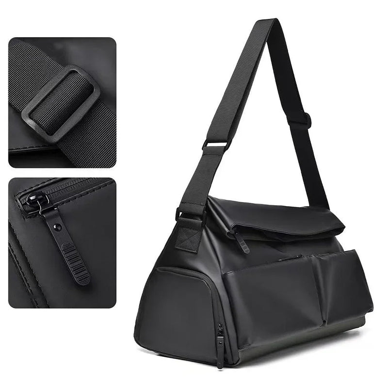 🧳 60% RABATT! ✈️ Wasserdichte Reisetasche mit Schuhfach – Separates Schuhfach, Robustes Material & Viel Stauraum 👜