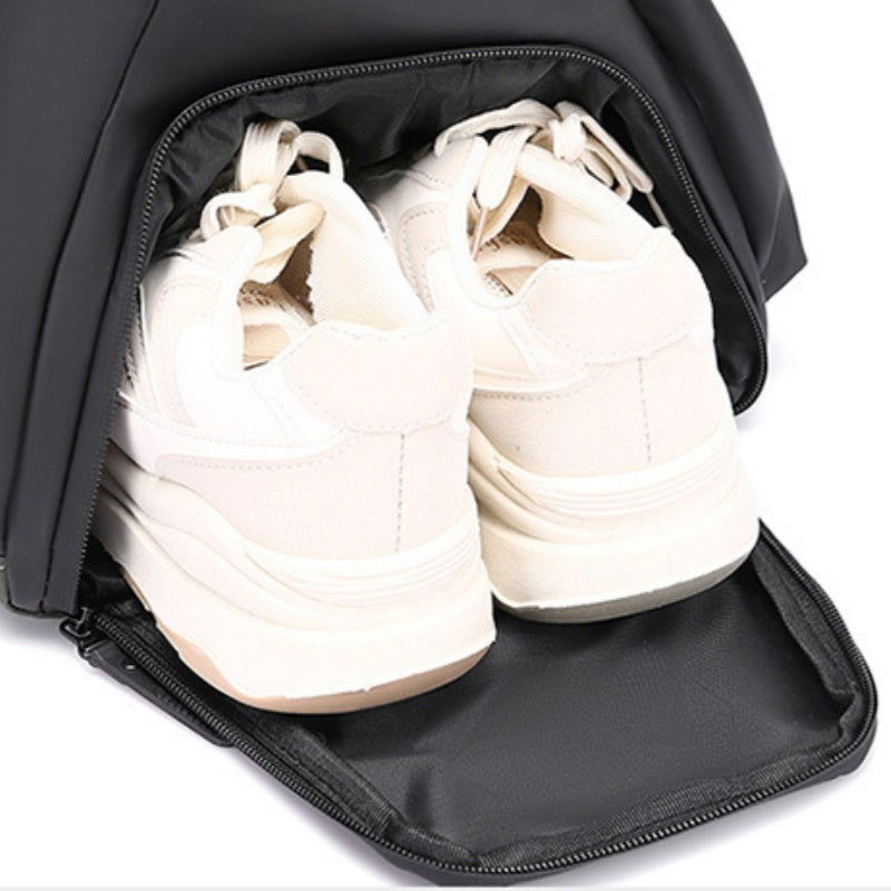 🧳 60% RABATT! ✈️ Wasserdichte Reisetasche mit Schuhfach – Separates Schuhfach, Robustes Material & Viel Stauraum 👜