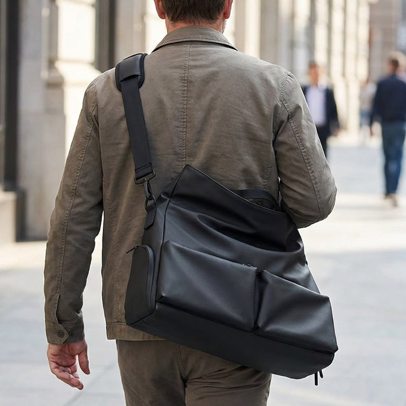 🧳 60% RABATT! ✈️ Wasserdichte Reisetasche mit Schuhfach – Separates Schuhfach, Robustes Material & Viel Stauraum 👜