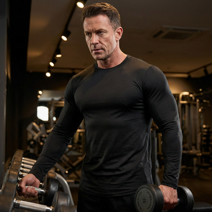 🔥Langärmlige, schnelltrocknende Sportshirts für Herren